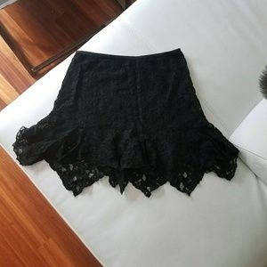 Diane Von Furstenberg Lace Cocktail Skirt